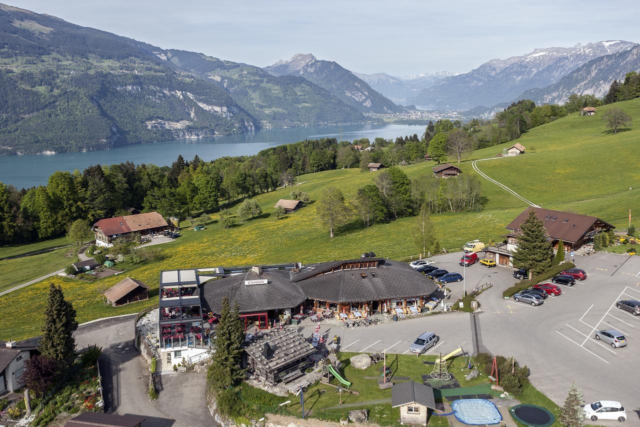 Chemihuette Hotel Aeschi Bei Spiez ภายนอก รูปภาพ